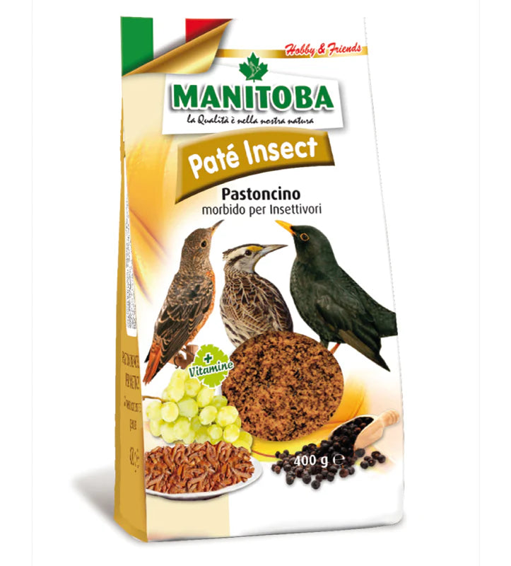 MANITOBA _ PATE' BROWN PASTONCINO MORBIDO PER INSETTIVORI