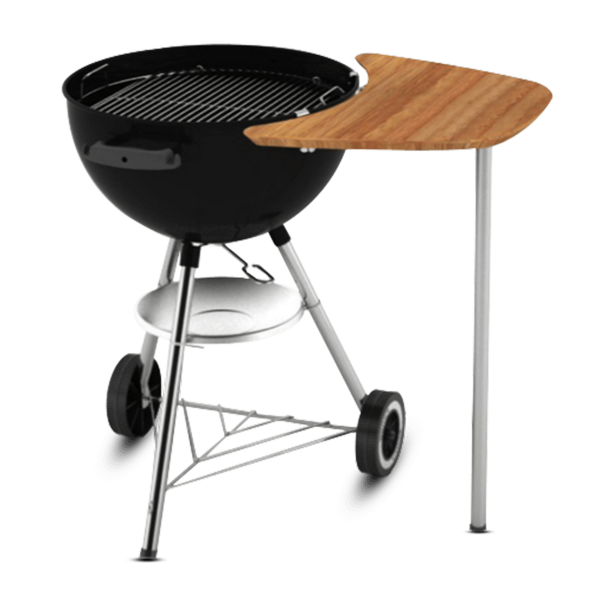 WEBER - RIPIANO LATERALE IN BAMBU' PER BBQ CARBONE DA 47 O 57 CM (NO COMPACT KETTLE)