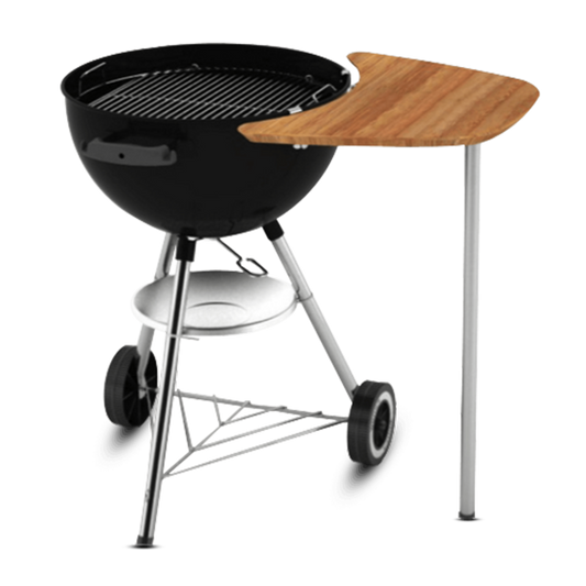 WEBER - RIPIANO LATERALE IN BAMBU' PER BBQ CARBONE DA 47 O 57 CM (NO COMPACT KETTLE)