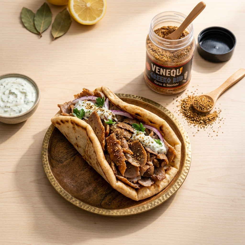 GREEKO BBQ RUB GYROS E SOUVLAKI  - VENEQU