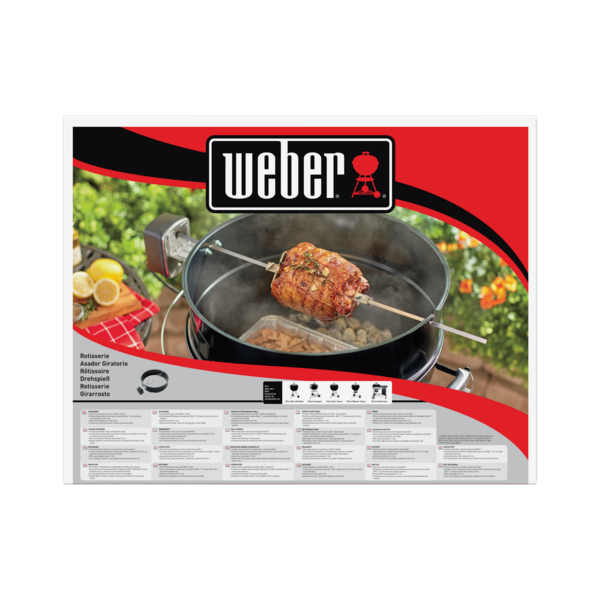 WEBER - GIRARROSTO PER BARBECUE A CARBONE 57 CM