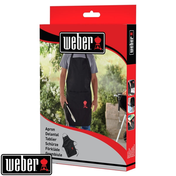 WEBER - GREMBIULE REGOLABILE NERO