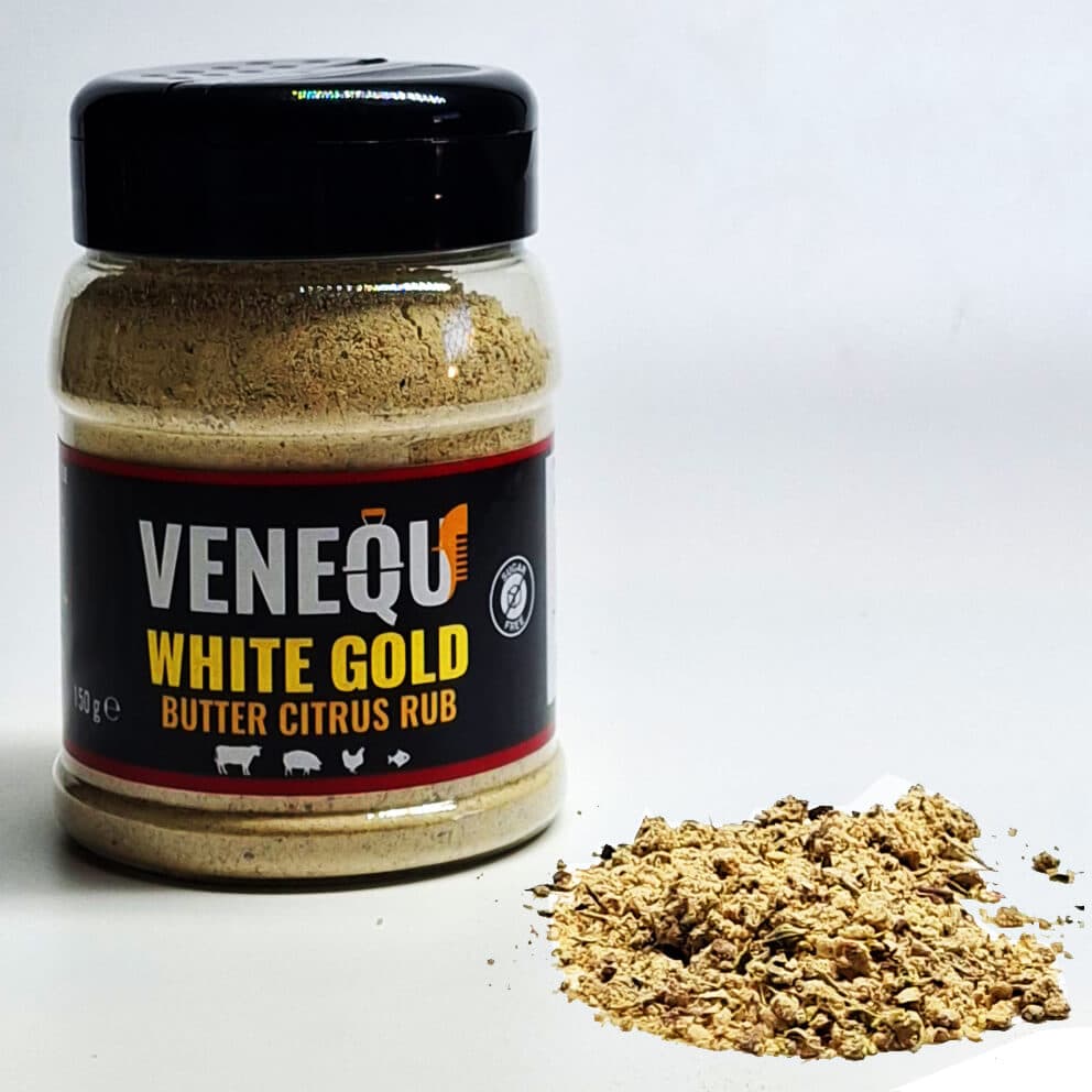 WHITE GOLD BBQ RUB BUTTER CITRUS RUB - VENEQU
