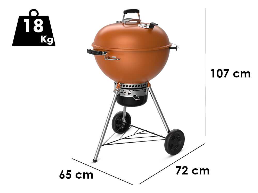 WEBER - MASTER-TOUCH GBS C-5755 BURNT ORANGE